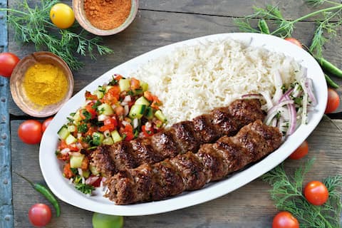 Lamb Kabab Gyro Style